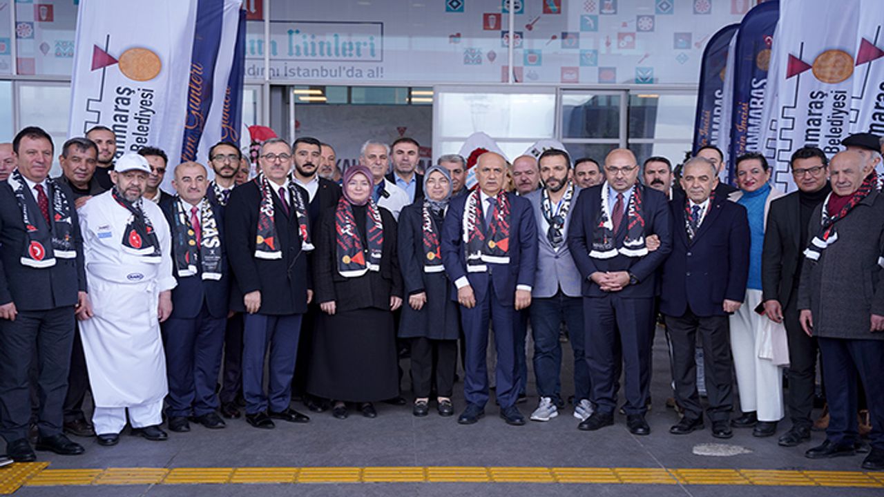 İstanbul’da Kahramanmaraş Tanıtım Günleri’nin açılışı gerçekleştirildi