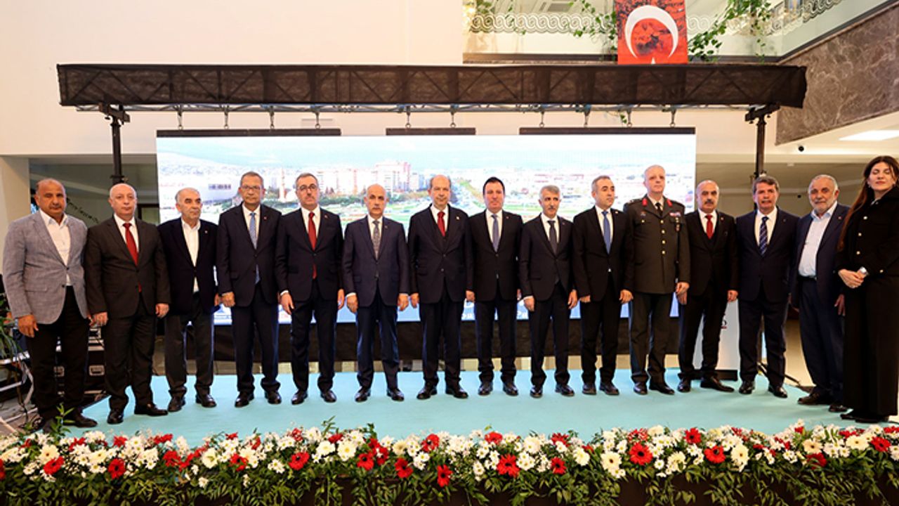 KKTC Cumhurbaşkanı Tatar, iş dünyasıyla buluştu