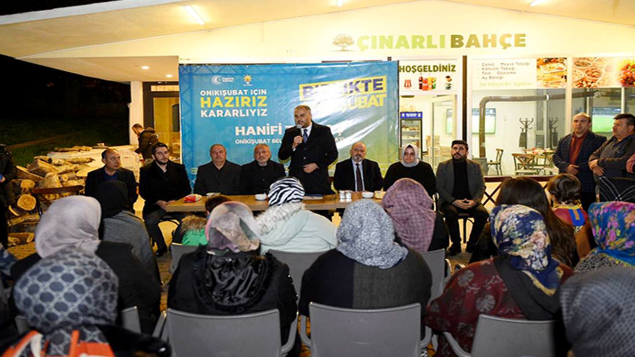 Toptaş, “Daha yaşanabilir onikişubat’ı birlikte inşa edeceğiz”