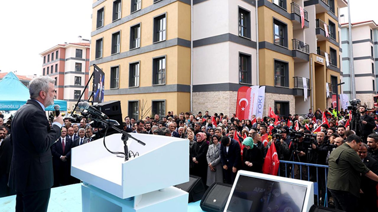 Görgel, “Konutlarımız bir bir teslim ediliyor”
