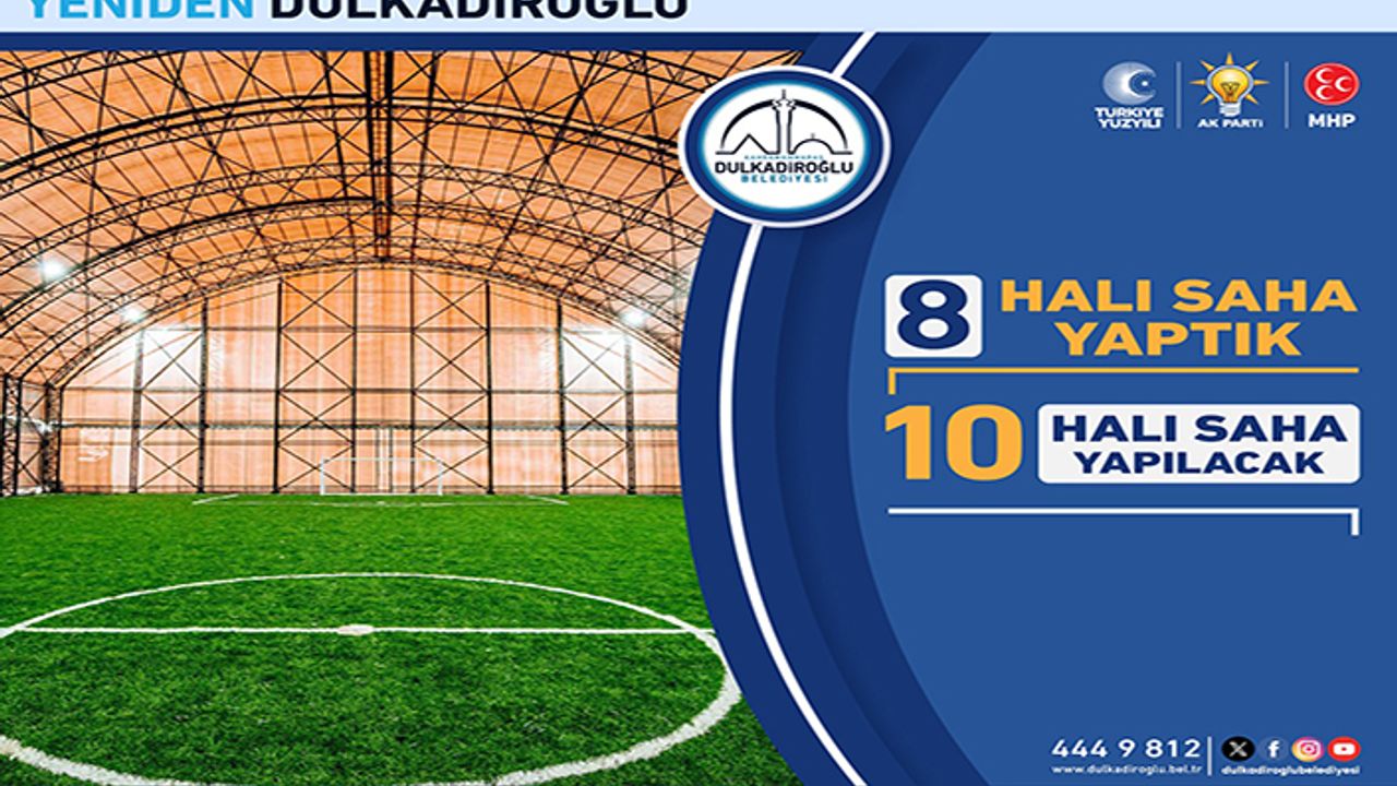 Okay’dan Gençlere halı saha ve düğün salonu müjdesi