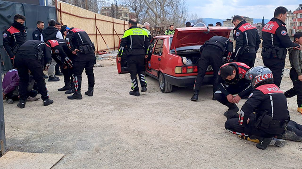 Polisten kaçamadı