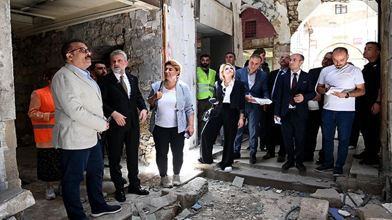Görgel, “Tarihi yapılarımızı tekrar hizmete sunacağız”