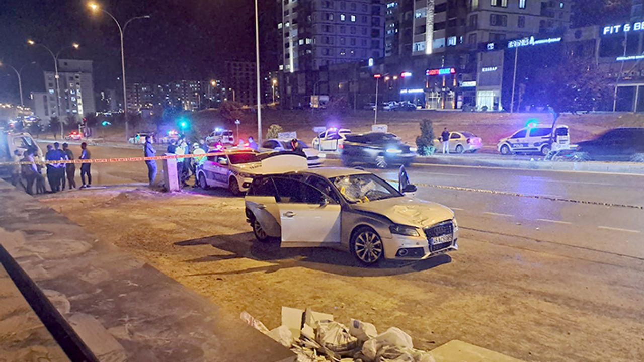 Yolun karşısına geçmeye çalışan yaya ağır yaralandı