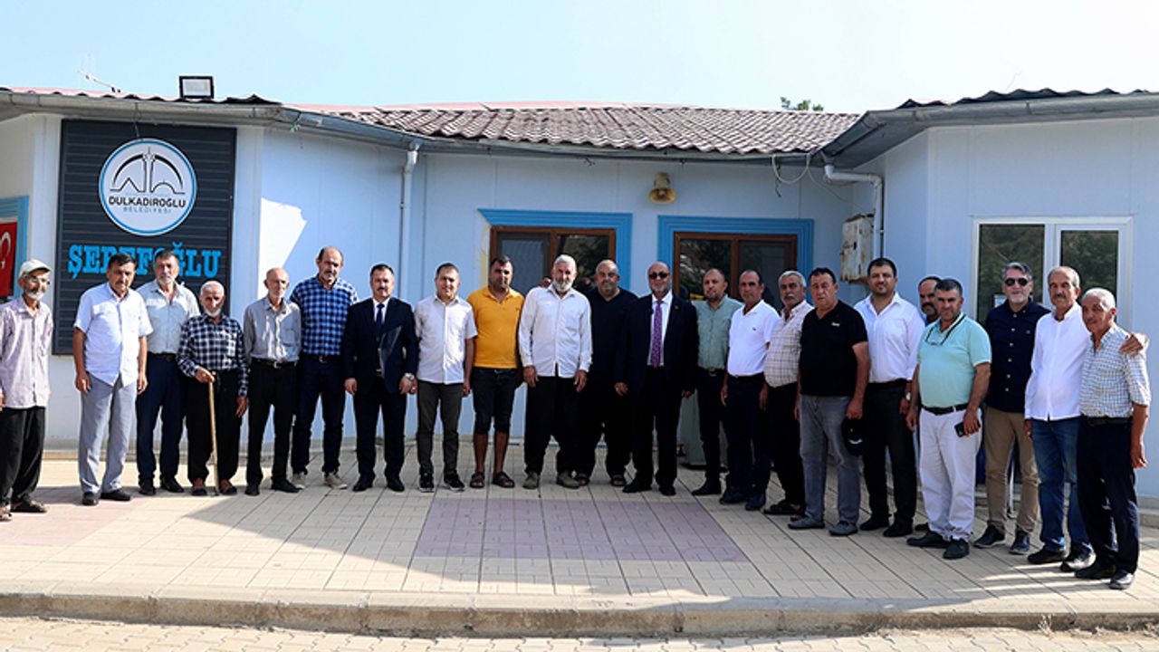 Akpınar, Şerefoğlu Mahallesinde vatandaşlarla bir araya geldi