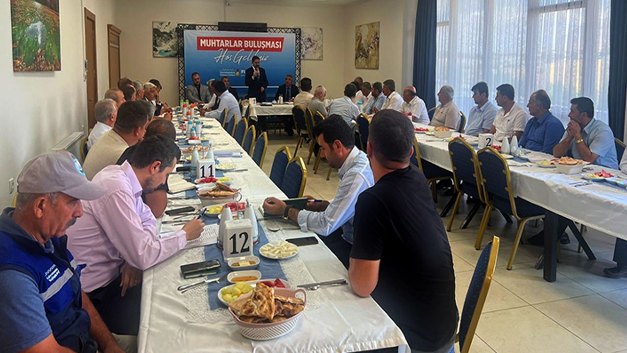 Büyükşehir Belediyesi Muhtar buluşmalarını sürdürüyor