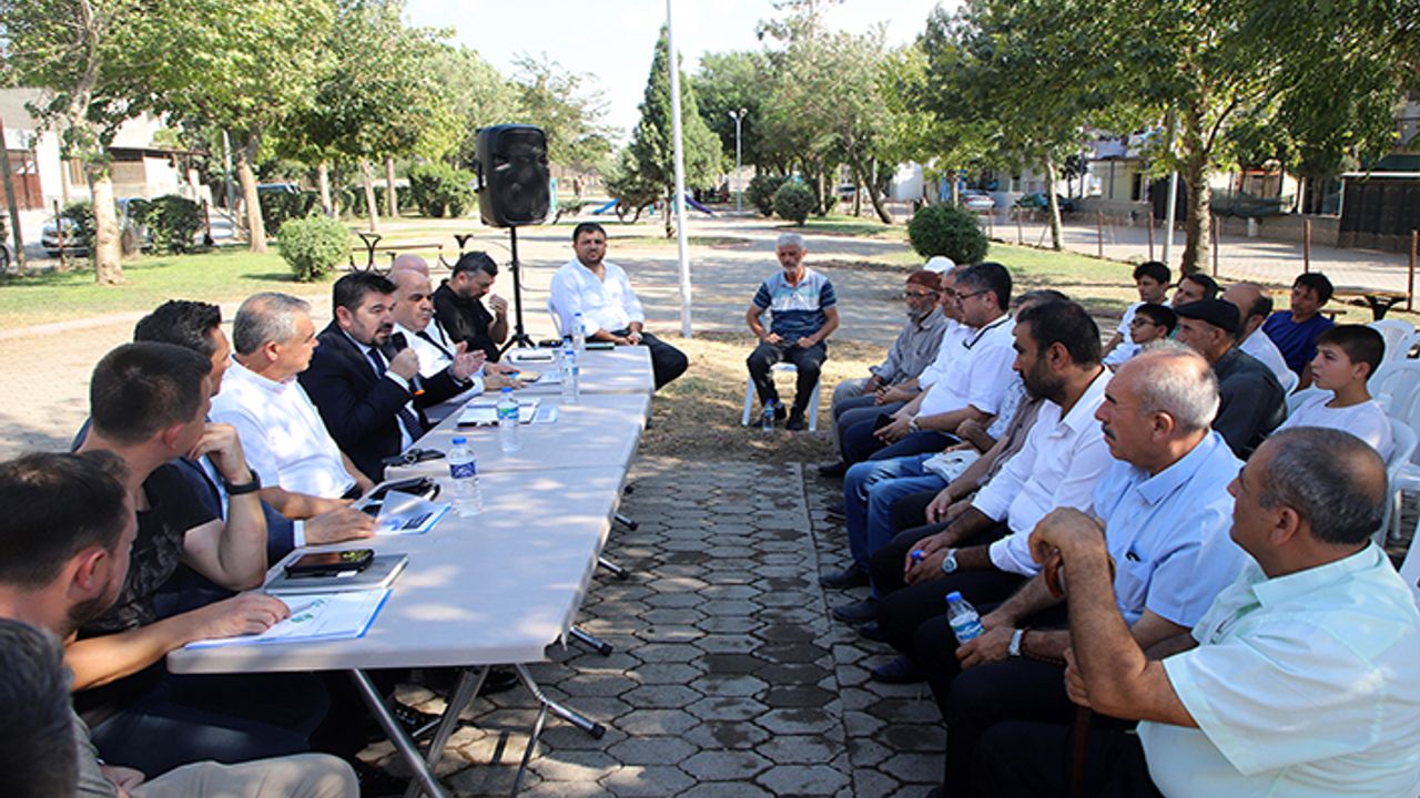 Dulkadiroğlu Belediyesi’nin mahalle buluşmaları devam ediyor