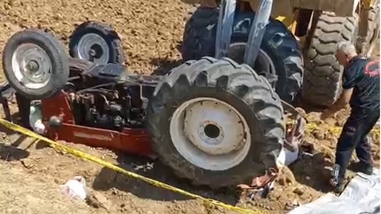 Traktörün altında kalan kişi öldü