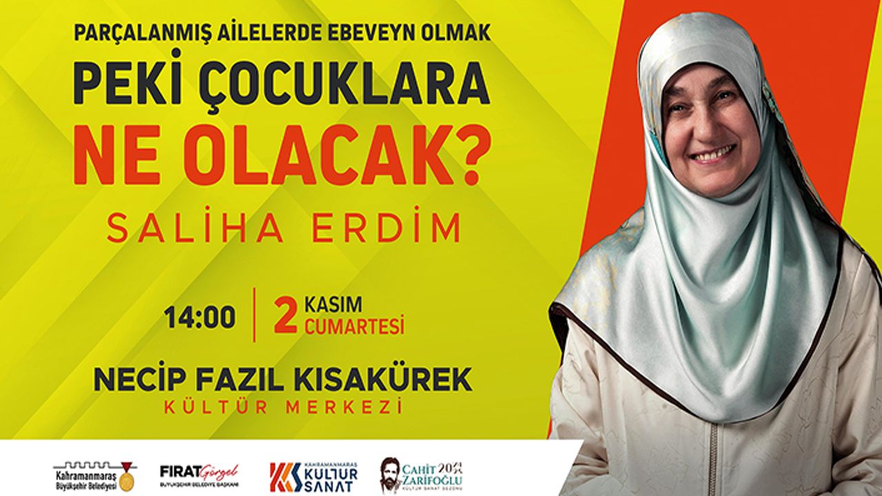 Aile Danışmanı Erdim, Ebeveyn - çocuk ilişkisini anlatacak