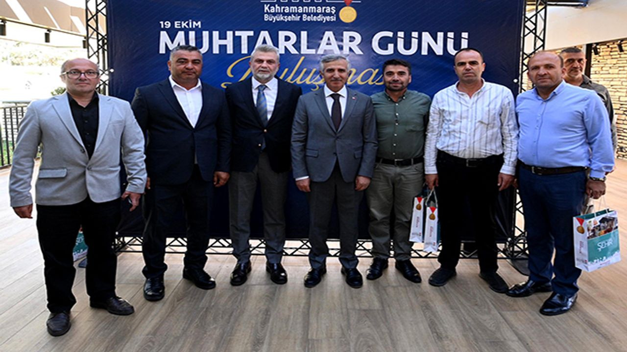 Görgel, “Muhtarlarımızın sesine daima kulak veriyoruz”