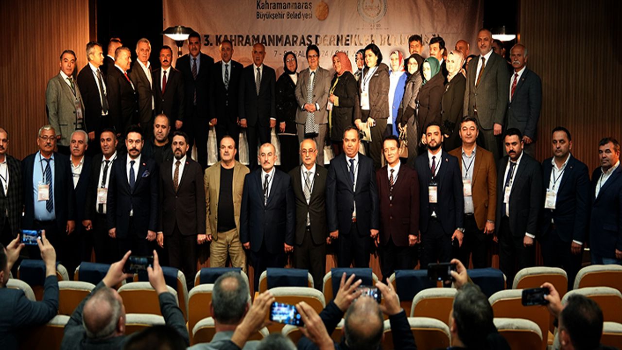 Büyükşehir’in destekleriyle 3. Kahramanmaraş Dernekler buluşması gerçekleştirildi