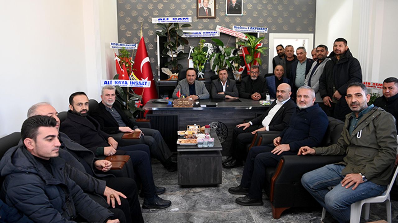 Görgel’den Dulkadiroğlu Muhtarlar derneğine ziyaret