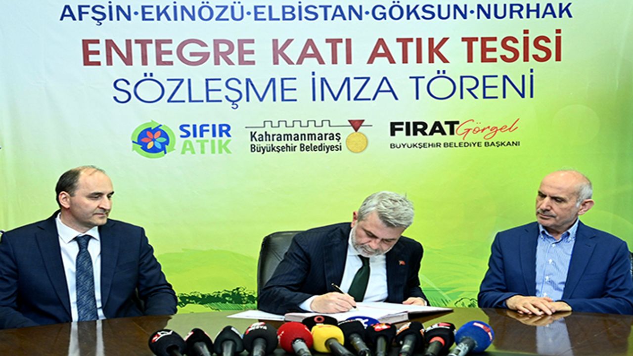 685 milyonluk kuzey ilçeler Entegre Katı Atık Tesisi’nin yapımı sürüyor