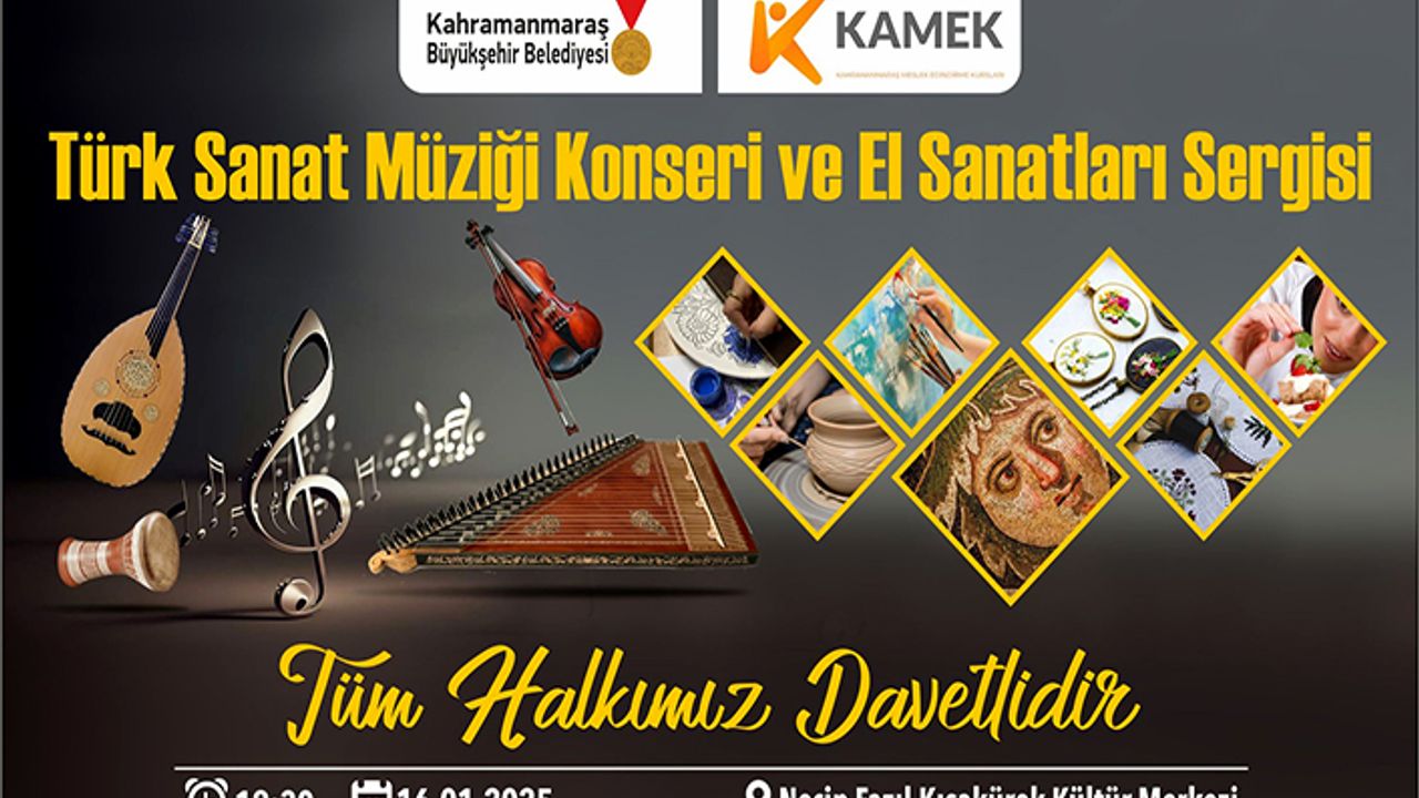 KAMEK, sanat ve müzik dolu gece yaşatacak