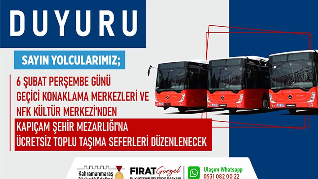6 Şubat’ta şehir genelinde olumsuz hava koşulları hakim olacak