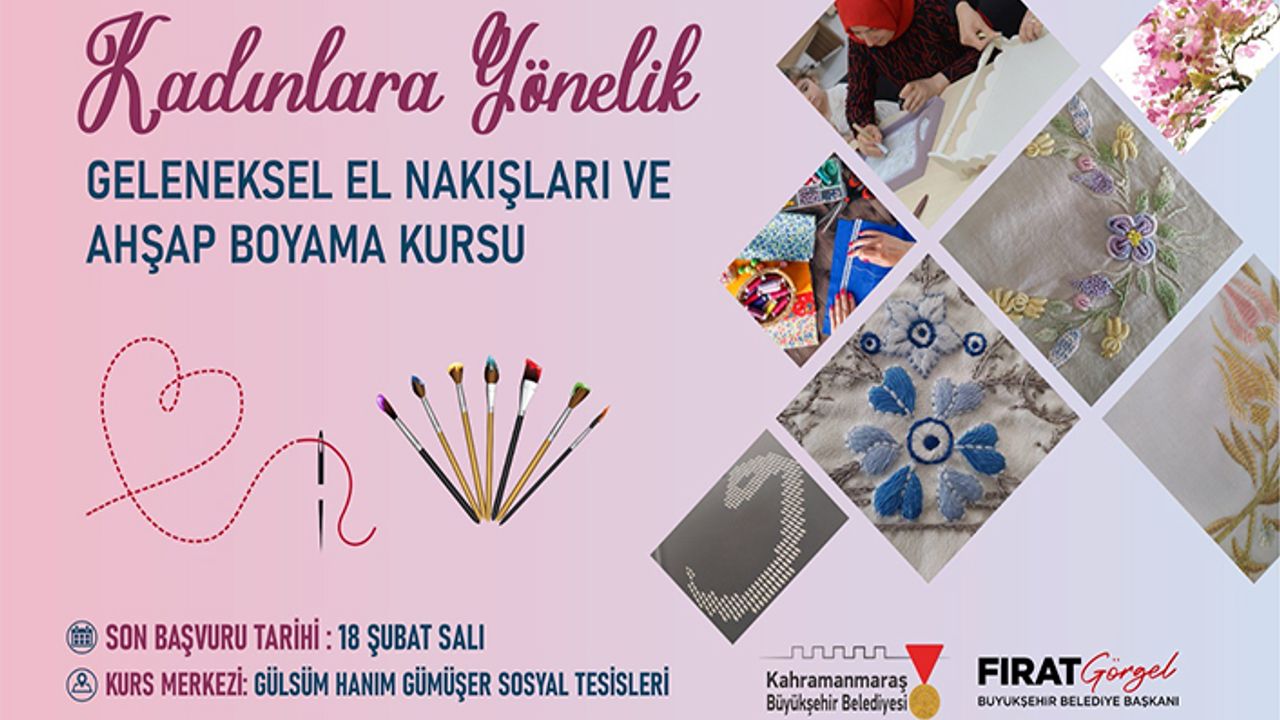 Geleneksel Sanatlar kadın elinde yeniden hayat bulacak