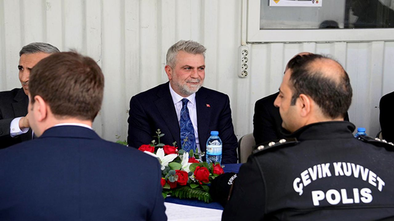 Başkan Görgel’den güvenlik güçlerine bayram ziyareti