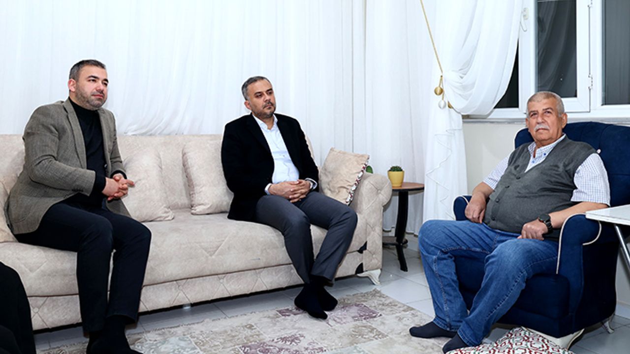 Başkan Hanifi Toptaş’tan anlamlı iftar ziyareti
