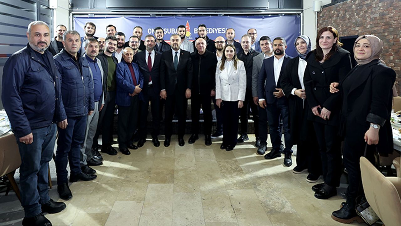 Başkan Toptaş, muhtarlarla iftar sofrasında buluştu