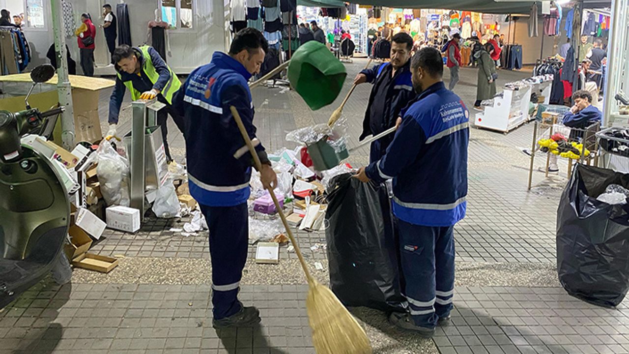 Büyükşehir, bayramda da daha temiz bir Kahramanmaraş için gece gündüz sahada
