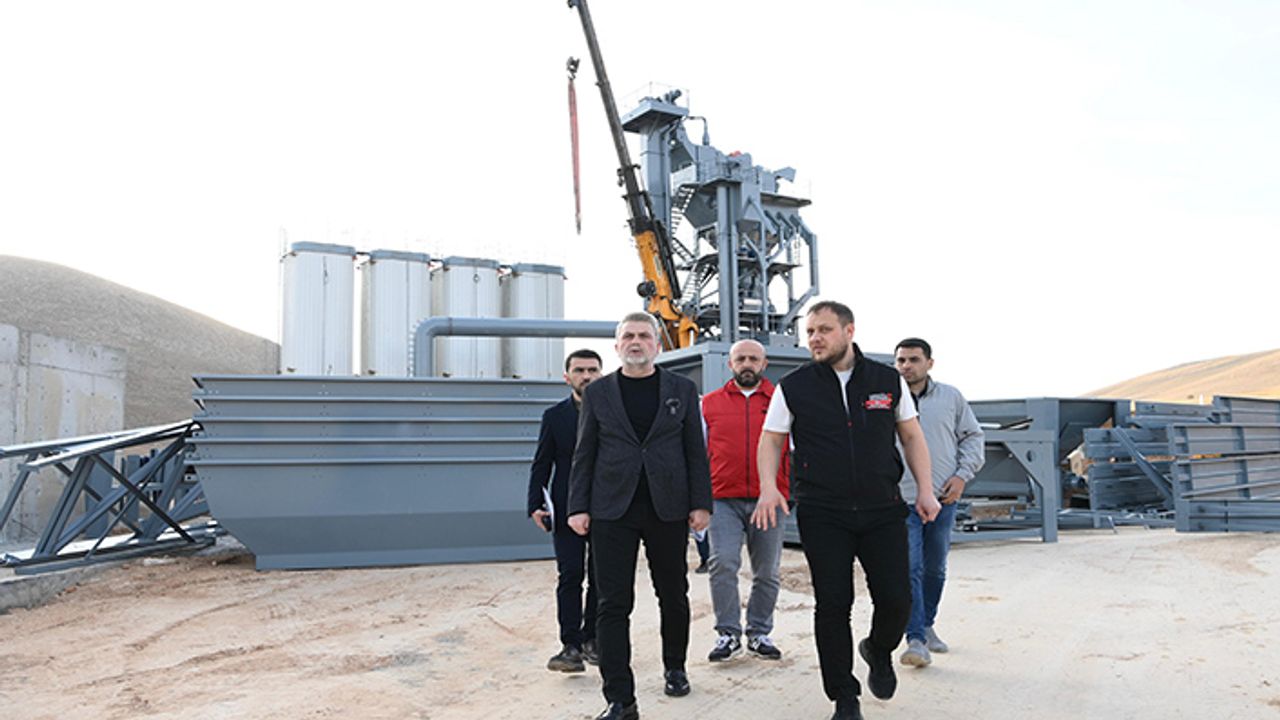Büyükşehir, Kuzey ilçeleri asfalt üretim tesisini kuruyor