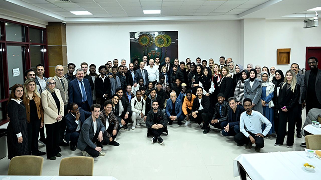 KSÜ'de Uluslararası öğrencilerle ramazan buluşması