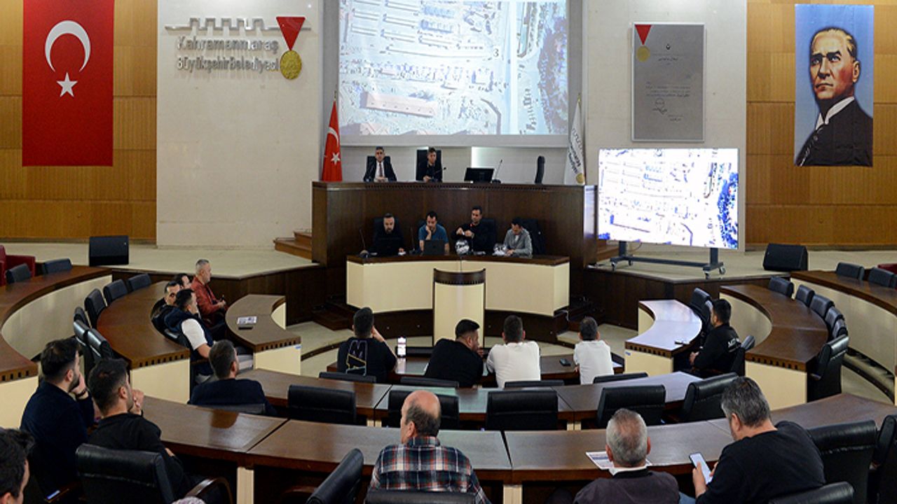Rezerv alandaki esnaflar yeni noktalara taşınıyor
