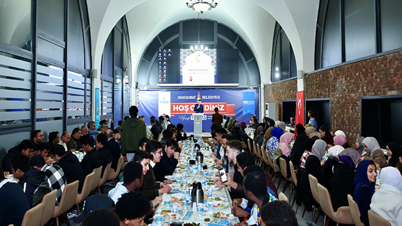 Toptaş, 63 ülkeden gelen Yedikıta’lı öğrencilerle iftar sofrasında buluştu