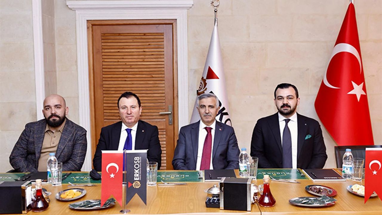 Vali Ünlüer, Erkenez OSB Müteşebbis Heyet toplantısına başkanlık etti