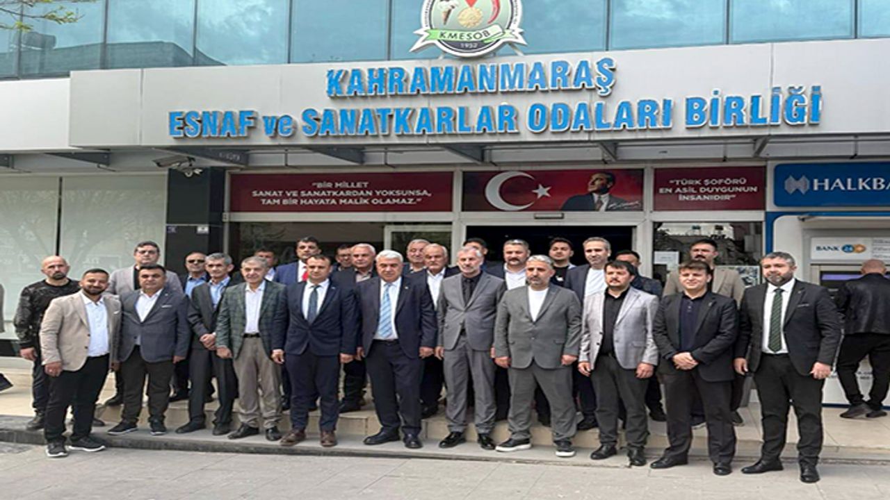 KMESOB'da Geleneksel bayramlaşma töreni düzenlendi