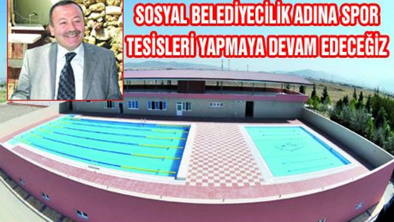 BELEDİYE’DEN SPORA VE SPORCUYA DESTEK SÜRÜYOR 