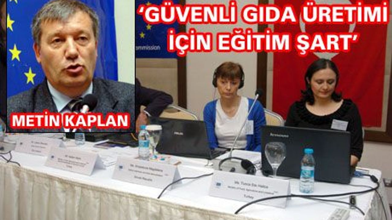 ‘GIDA İŞLETMELERİNİN KAYIT VE ONAYI’ ÇALIŞTAYI BAŞLADI