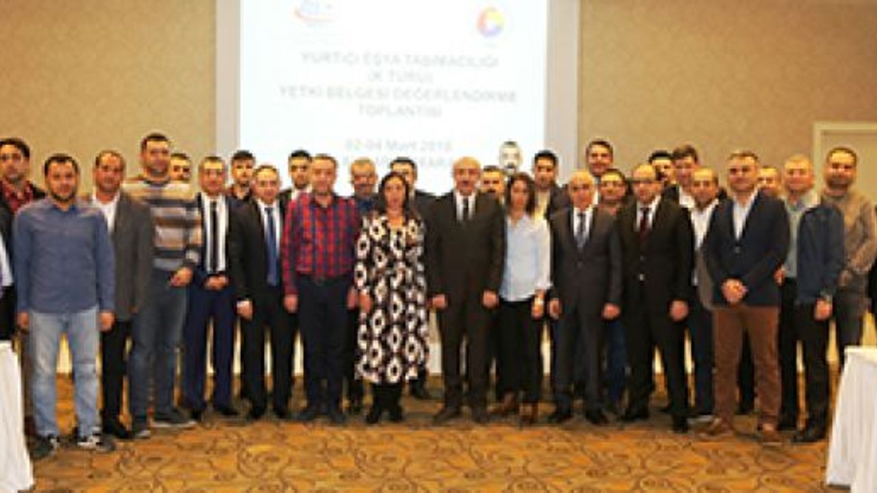  ‘K’ TÜRÜ TAŞIMA BELGESİ KOORDİNASYON TOPLANTISI KAHRAMANMARAŞ’TA YAPILDI
