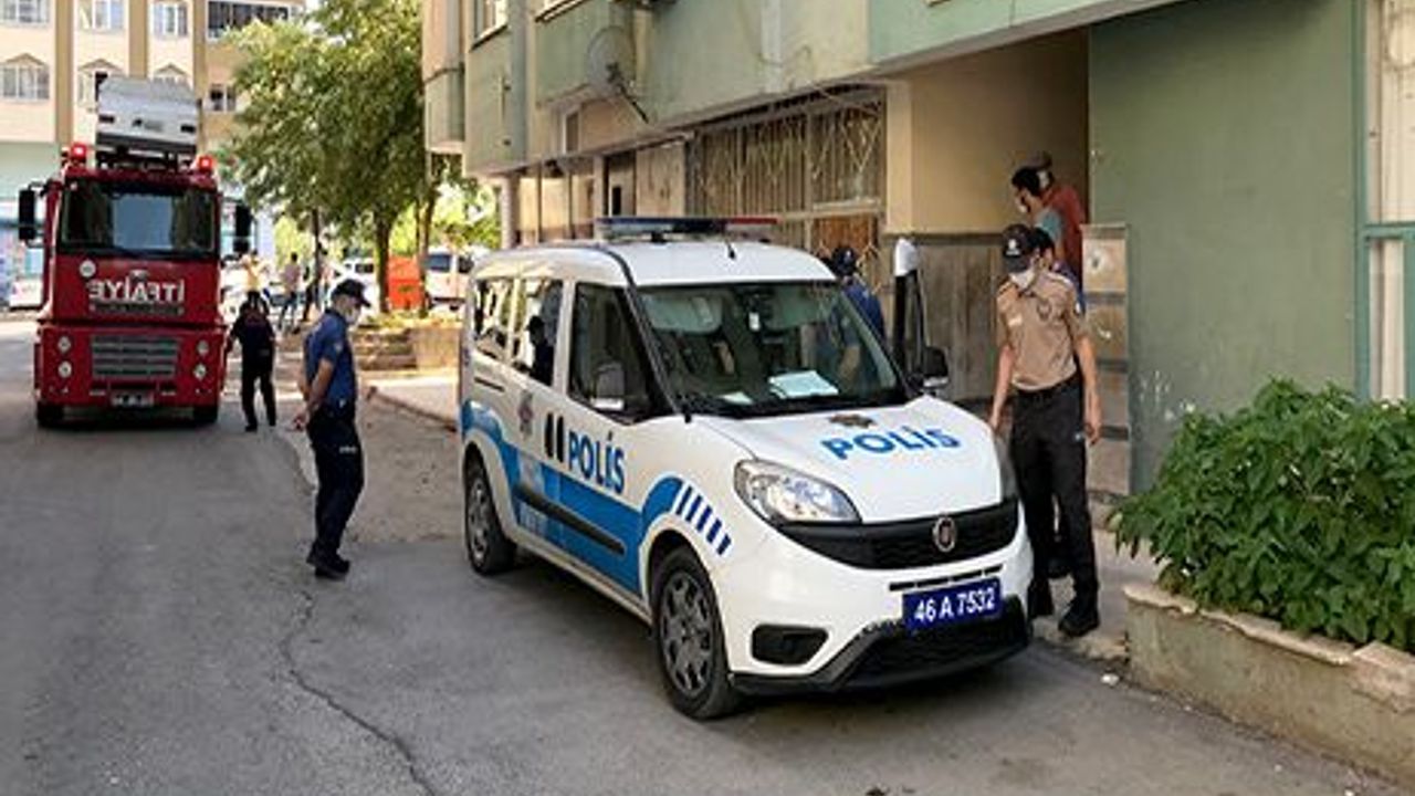 Kahramanmaraş’ta ailevi sorunları olan kadın polisi alarma geçirdi
