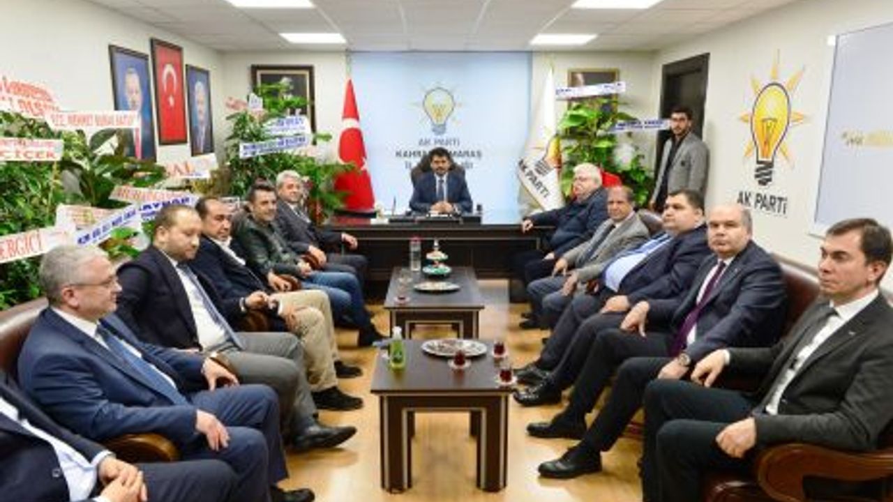 KMTSO YÖNETİMİ AK PARTİ İL BAŞKANI DEBGİCİ’Yİ ZİYARET ETTİ