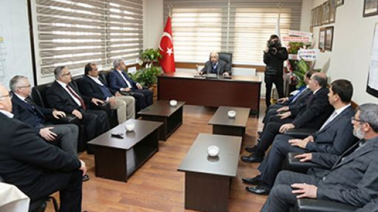  KMTSO YÖNETİMİ, KÜÇÜK SANAYİ SİTESİ KOOPERATİFİ İLE BİRARAYA GELDİ