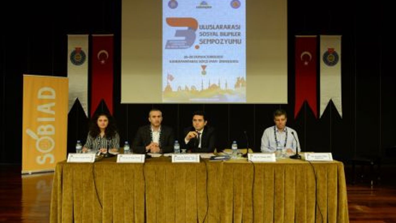 KSÜ, 3. ULUSLARARASI SOSYAL BİLİMLER SEMPOZYUMUNA EV SAHİPLİĞİ YAPTI