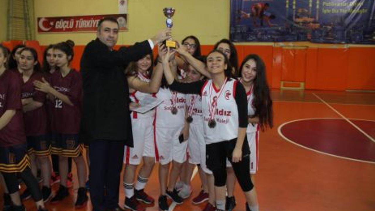 OKUL SPORLARI BASKETBOL B GRUBU İL BİRİNCİLİĞİ TURNUVASI TAMAMLANDI