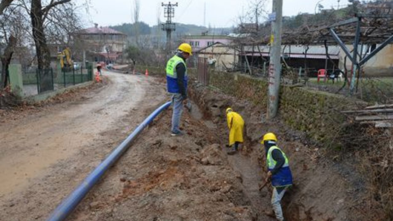  YEŞİLYÖRE’DE ALT YAPI ÇALIŞMALARI ÇİFT KOLDAN DEVAM EDİYOR