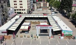 Geçici iş yerleri esnafa umut oldu