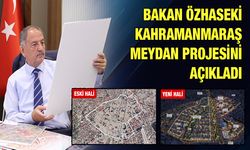 Bakan Özhaseki, “Kahramanmaraş’a yeni şehir meydanı yapılacak”