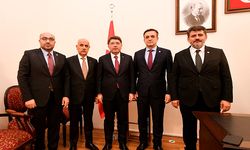 Kirişci, Adalet Bakanlığına bağlı konular için Bakan Tunç ile görüştü