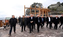 Güngör, Ali Kayası’nda önceki dönem Belde Belediye başkanlarıyla buluştu