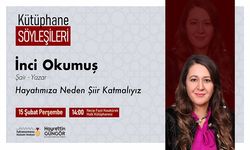 Kütüphane Söyleşileri’nin konuğu İnci Okumuş olacak