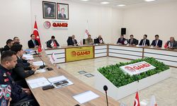 Seçim Güvenliği toplantısı Vali Ünlüer başkanlığında yapıldı