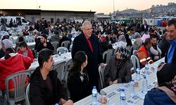Mahçiçek, personel ve aileleriyle iftar sofrasını paylaştı