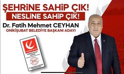 Sosyal Medya Anketleri Dr. Ceyhan'ı Onikişubat'ta favori gösteriyor