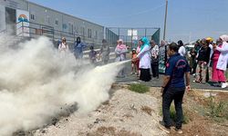 Büyükşehir İtfaiyesi, vatandaşlara yönelik eğitim ve tatbikatlarını sürdürüyor