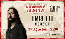 Sanatçı Emre Fel, KAFUM’da sahne alacak