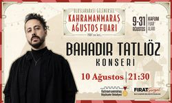 Sevilen Sanatçı Bahadır Tatlıöz fuarda sahne alacak